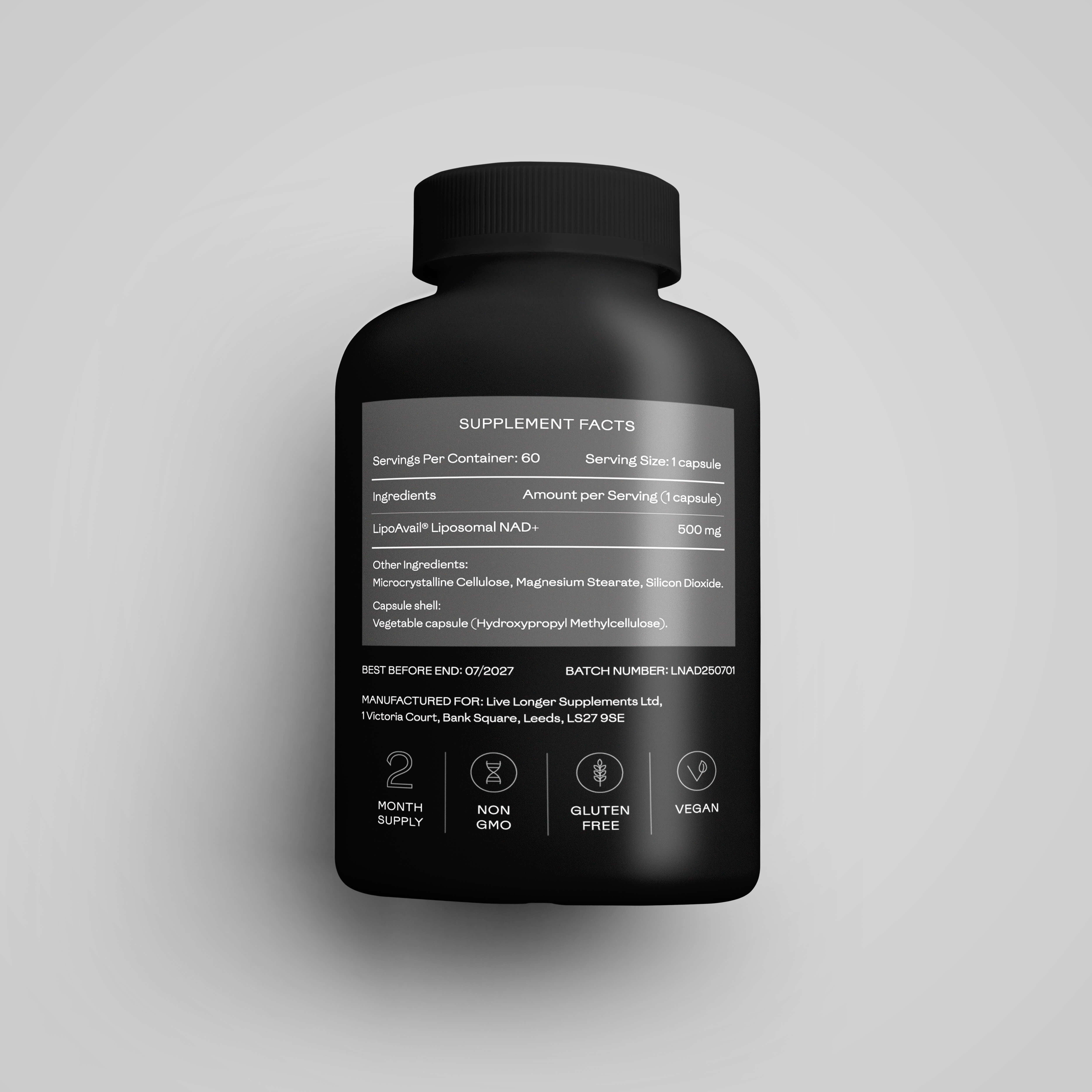 Liposomal NAD+